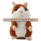 Wholesale 2017 Talking Hamster Mouse Toy Cute Speck Record Hamster Educational Toys for Children