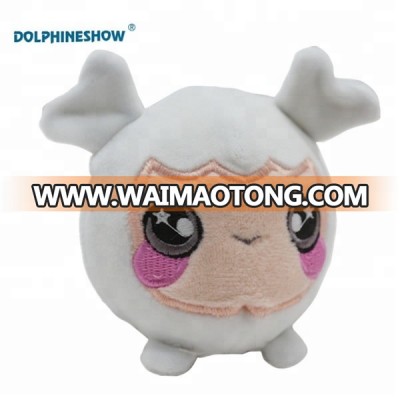 2018 New Design kawaii Mini Round Cartoon Soft Slow Rising Toys Animal Squishy Plush Toy for Baby